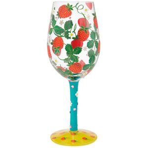 Lolita Strawberry Patch Wine Glass Lolita Strawberry Patch Wine Glass