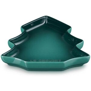 Le Creuset Artichaut Stoneware 19cm Christmas Tree Plate Le Creuset Artichaut Stoneware 19cm Christmas Tree Plate