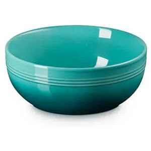 Le Creuset Blue Riviera Stoneware Coupe Collection 16cm Cereal Bowl Le Creuset Blue Riviera Stoneware Coupe Collection 16cm Cereal Bowl