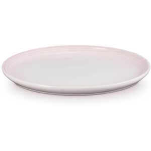 Le Creuset Shell Pink Stoneware Coupe Collection 22cm Side Plate Le Creuset Shell Pink Stoneware Coupe Collection 22cm Side Plate