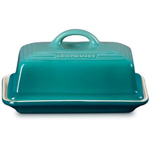 Le Creuset Bleu Riviera Stoneware Butter Dish Le Creuset Bleu Riviera Stoneware Butter Dish