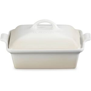 Le Creuset Meringue 23cm Heritage Square Dish with Lid Le Creuset Meringue 23cm Heritage Square Dish with Lid