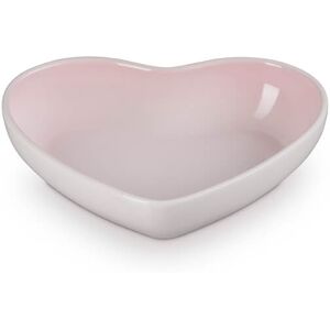 Le Creuset Shell Pink Heart Bowl - 20cm Heart-Shaped Stoneware Dish Le Creuset Shell Pink Heart Bowl - 20cm Heart-Shaped Stoneware Dish