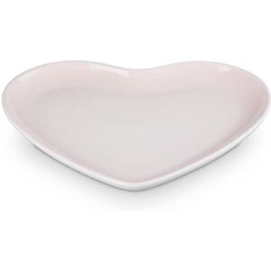 Le Creuset L'Amour Heart Collection Shell Pink 23cm Heart Plate Le Creuset L'Amour Heart Collection Shell Pink 23cm Heart Plate