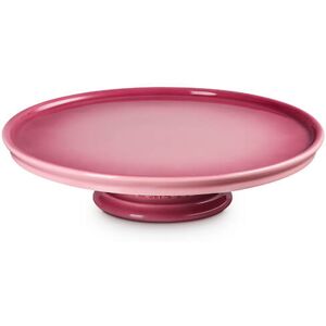 Le Creuset Rose Quartz Stoneware Footed Cake Stand Le Creuset Rose Quartz Stoneware Footed Cake Stand