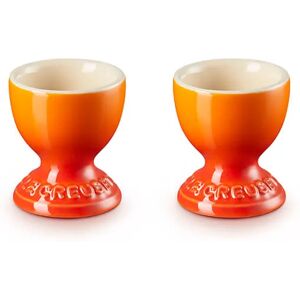 Le Creuset Volcanic Stoneware Egg Cup Set - Assorted Colors Le Creuset Volcanic Stoneware Egg Cup Set - Assorted Colors