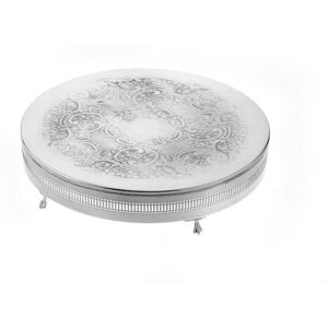 Arthur Price of England Silver Plate Round 16 Wedding Cake Stand with Gallery Border Arthur Price of England Silver Plate Round 16 Wedding Cake Stand with Gallery Border