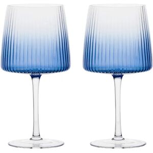 Anton Studios Anton Studio Designs Empire Set Of 2 Gin Glasses Blue Anton Studios Anton Studio Designs Empire Set Of 2 Gin Glasses Blue