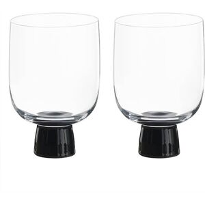 Anton Studios Anton Studio Designs Oslo Set of 2 DOF Tumblers Black Anton Studios Anton Studio Designs Oslo Set of 2 DOF Tumblers Black