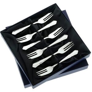 Arthur Price of England Dubarry Sovereign Silver Plate Set of 6 Pastry Forks Arthur Price of England Dubarry Sovereign Silver Plate Set of 6 Pastry Forks