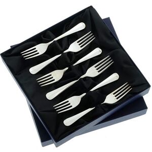 Arthur Price of England Rattail Sovereign Silver Plate Set of 6 Fruit Forks Arthur Price of England Rattail Sovereign Silver Plate Set of 6 Fruit Forks