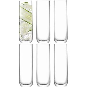 LSA Borough Special Purchase Set of 6 420ml Highball Glasses LSA Borough Special Purchase Set of 6 420ml Highball Glasses