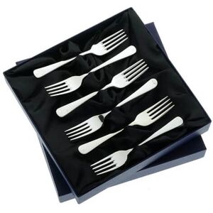 Arthur Price of England Early English Sovereign Silver Plate Set Of 6 Fruit Forks Arthur Price of England Early English Sovereign Silver Plate Set Of 6 Fruit Forks
