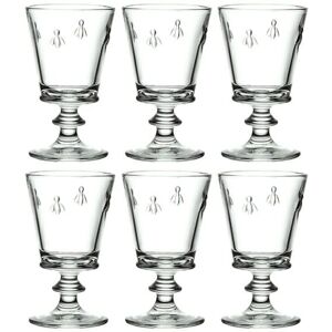 La Rochere Bee Stemmed Glass 240ml Set Of 6 La Rochere Bee Stemmed Glass 240ml Set Of 6