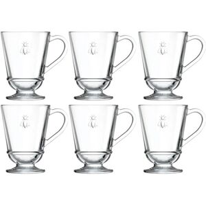 La Rochere Bee Set Of 6 275ml Mugs La Rochere Bee Set Of 6 275ml Mugs
