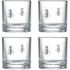 La Rochere Bee Whisky Tumbler 320ml Set Of 4 La Rochere Bee Whisky Tumbler 320ml Set Of 4