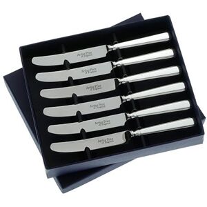 Arthur Price of England Sovereign Silver Set Of 6 Tea Knives Grecian Arthur Price of England Sovereign Silver Set Of 6 Tea Knives Grecian