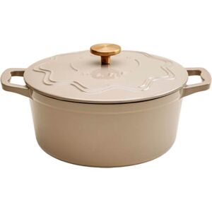 Judgeware Enamelled Cast Iron Mushroom 26cm Casserole Judgeware Enamelled Cast Iron Mushroom 26cm Casserole