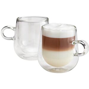 Judge Duo Set Of 2 325ml Latte Glasses Judge Duo Set Of 2 325ml Latte Glasses