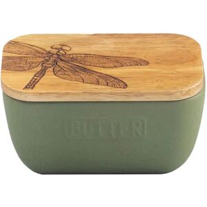 Selbrae House Just Slate Company Dragonfly Sage Green Butter Dish Selbrae House Just Slate Company Dragonfly Sage Green Butter Dish