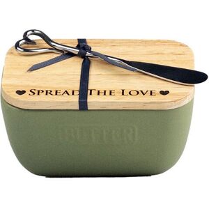 Selbrae House Just Slate Company Spread Selbrae House Love Sage Green Butter Dish & Knife Set Selbrae House Just Slate Company Spread Selbrae House Love Sage Green Butter Dish & Knife Set
