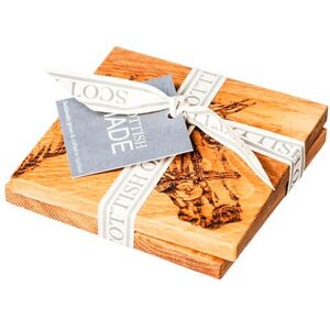 Selbrae House Just Slate Company Set of 2 Horse Oak Coasters Selbrae House Just Slate Company Set of 2 Horse Oak Coasters