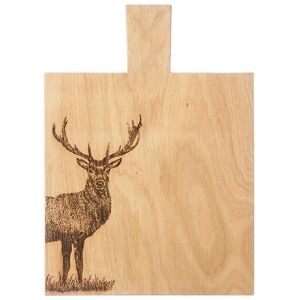 The Just Slate Company Monarch Stag Medium Oak Serving Paddle The Just Slate Company Monarch Stag Medium Oak Serving Paddle