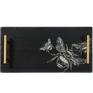 The Just Slate Company Large Bee Slate Serving Tray The Just Slate Company Large Bee Slate Serving Tray