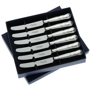 Arthur Price of England Sovereign Silver Set Of 6 Tea Knives Kings Arthur Price of England Sovereign Silver Set Of 6 Tea Knives Kings