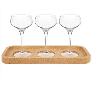 Bar Bespoke Final Touch Set of 3 Espresso Martini Flight Glasses Bar Bespoke Final Touch Set of 3 Espresso Martini Flight Glasses