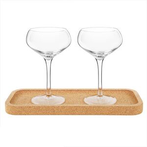 Bar Bespoke Final Touch Set of 2 Espresso Martini Flight Glasses Bar Bespoke Final Touch Set of 2 Espresso Martini Flight Glasses