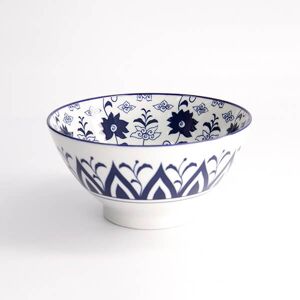 Tokyo Design Studio Tokyo Blue Botan 18 x 9cm Mixed Ramen Bowl Tokyo Design Studio Tokyo Blue Botan 18 x 9cm Mixed Ramen Bowl