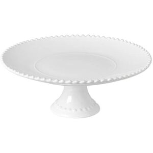 Costa Nova Pearl White 33cm Large Footed Plate Costa Nova Pearl White 33cm Large Footed Plate