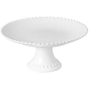 Costa Nova Pearl White 28cm Medium Footed Plate Costa Nova Pearl White 28cm Medium Footed Plate