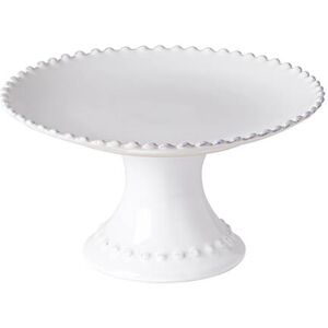 Costa Nova Pearl White 22cm Small Footed Plate Costa Nova Pearl White 22cm Small Footed Plate