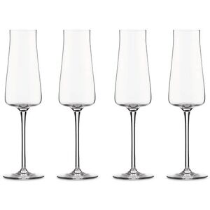 Alessi Eugenia Set Of 4 Champagne Flutes Alessi Eugenia Set Of 4 Champagne Flutes
