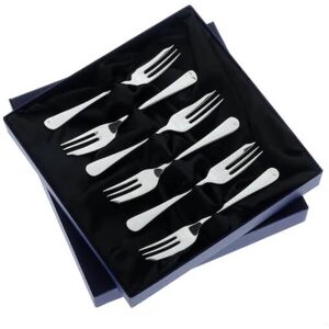 Arthur Price of England Old English Sovereign Silver Plate Set of 6 Pastry Forks Arthur Price of England Old English Sovereign Silver Plate Set of 6 Pastry Forks