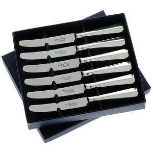 Arthur Price of England Sovereign Silver Set Of 6 Tea Knives Rattail Arthur Price of England Sovereign Silver Set Of 6 Tea Knives Rattail
