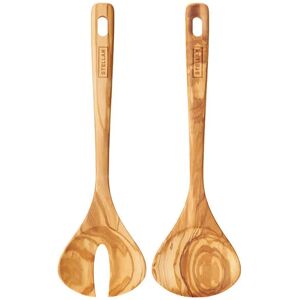 Stellar Olive Wood Tools 2 Piece Salad Server Set Stellar Olive Wood Tools 2 Piece Salad Server Set