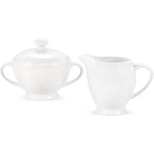 Royal Worcester Serendipity White Sugar and Cream Set Royal Worcester Serendipity White Sugar and Cream Set