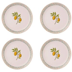 William Morris At Home Fruit Set of 4 Melamine Dinner Plates William Morris At Home Fruit Set of 4 Melamine Dinner Plates