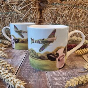 Lucys Farm Lucy's Farm Spitfire Moo Big Moo Mug Lucys Farm Lucy's Farm Spitfire Moo Big Moo Mug