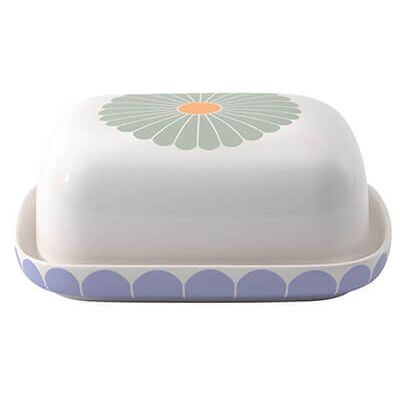 Villeroy & Boch Fleur Couleur Butterdish Villeroy & Boch Fleur Couleur Butterdish