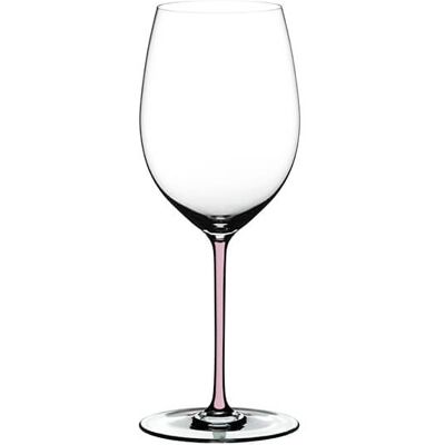Riedel Hand Made Fatto A Mano Cabernet/Merlot Glass Pink Riedel Hand Made Fatto A Mano Cabernet/Merlot Glass Pink