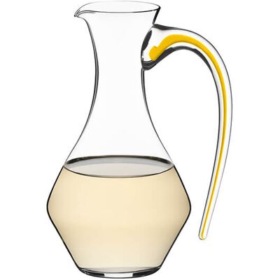 Riedel Hand Made Fatto A Mano Cabernet Decanter Yellow Riedel Hand Made Fatto A Mano Cabernet Decanter Yellow