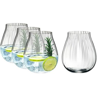 Riedel Set Of 4 Optic Gin Glasses Riedel Set Of 4 Optic Gin Glasses