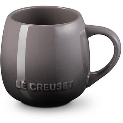 Le Creuset Flint Stoneware Coupe Collection Sphere Mug Le Creuset Flint Stoneware Coupe Collection Sphere Mug
