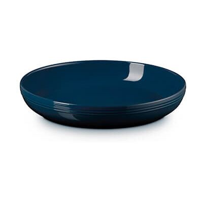 Le Creuset Nuit Stoneware Coupe Collection 22cm Pasta Bowl Le Creuset Nuit Stoneware Coupe Collection 22cm Pasta Bowl