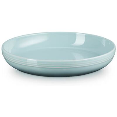 Le Creuset Sea Salt Stoneware Coupe Collection 22cm Pasta Bowl Le Creuset Sea Salt Stoneware Coupe Collection 22cm Pasta Bowl
