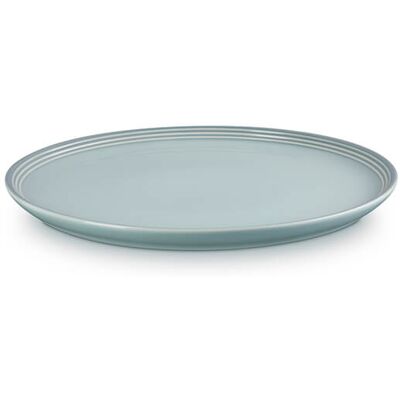 Le Creuset Sea Salt Stoneware Coupe Collection 27cm Dinner Plate Le Creuset Sea Salt Stoneware Coupe Collection 27cm Dinner Plate